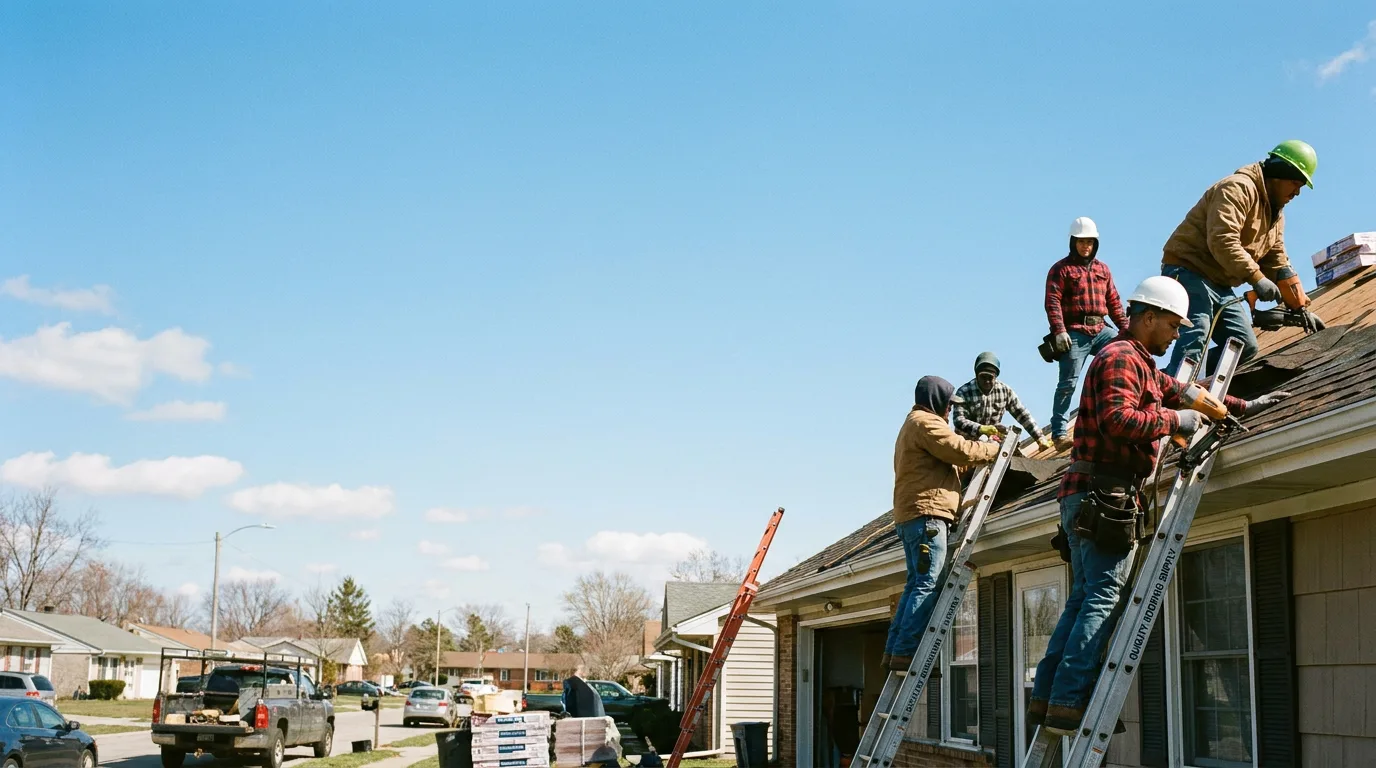 Roofing in Carlinville, IL near me